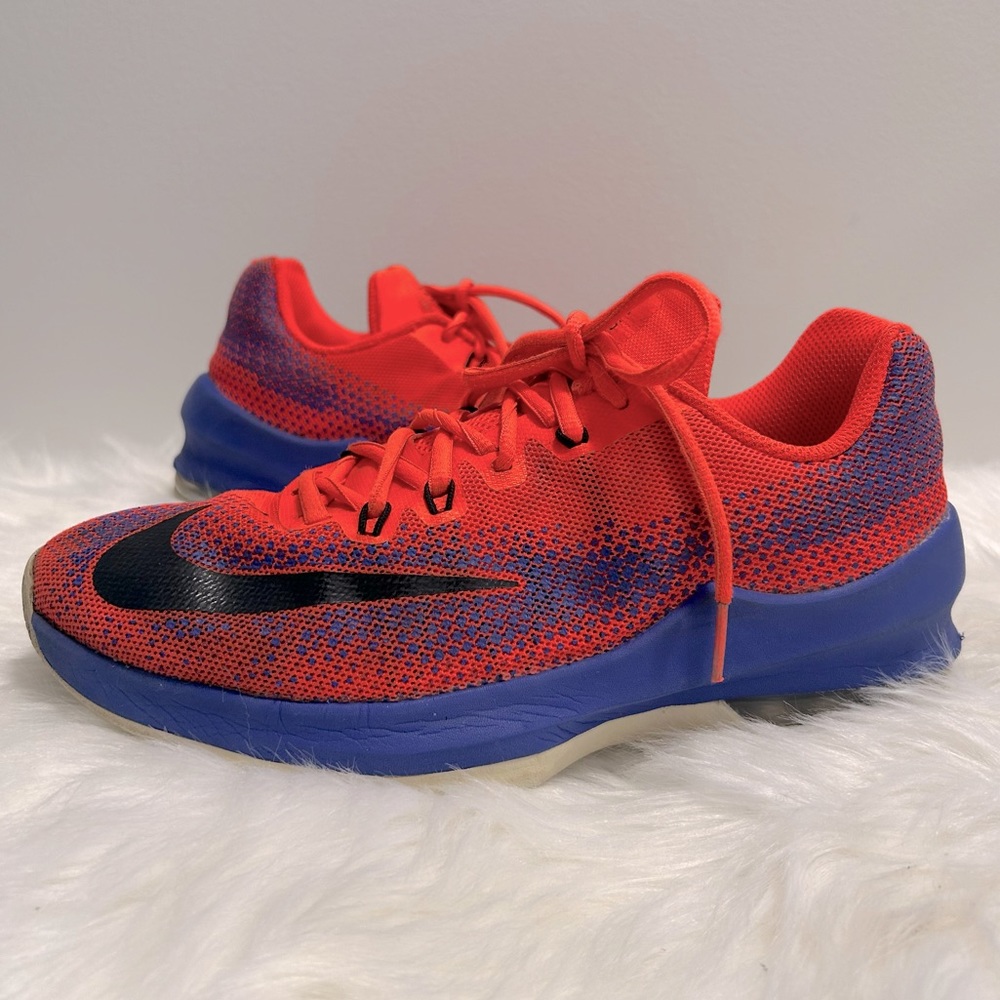 Nike Air Max Infuriate orange blue casual running sneaker shoe size 7